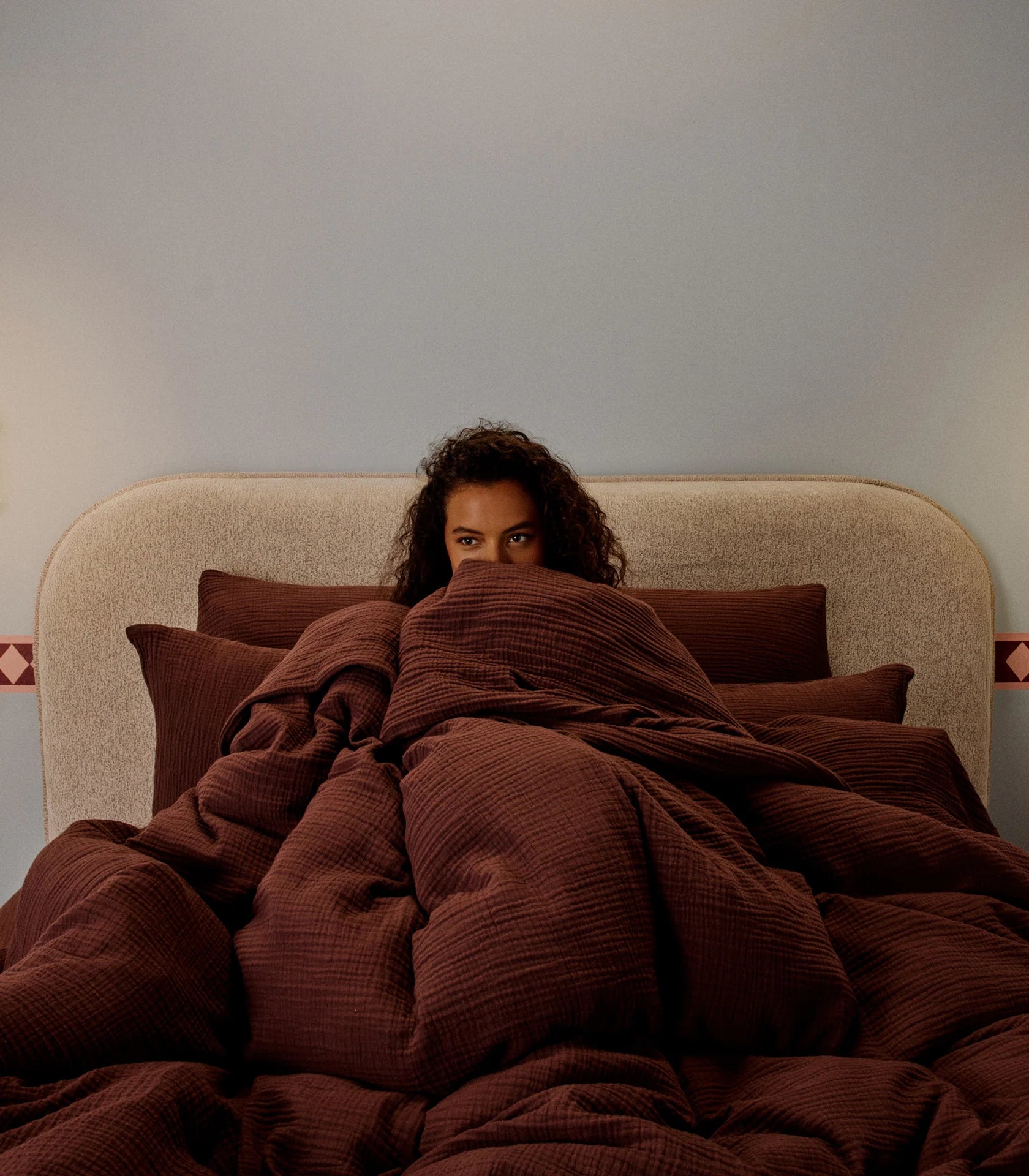 Taies d'oreiller en gaze de coton