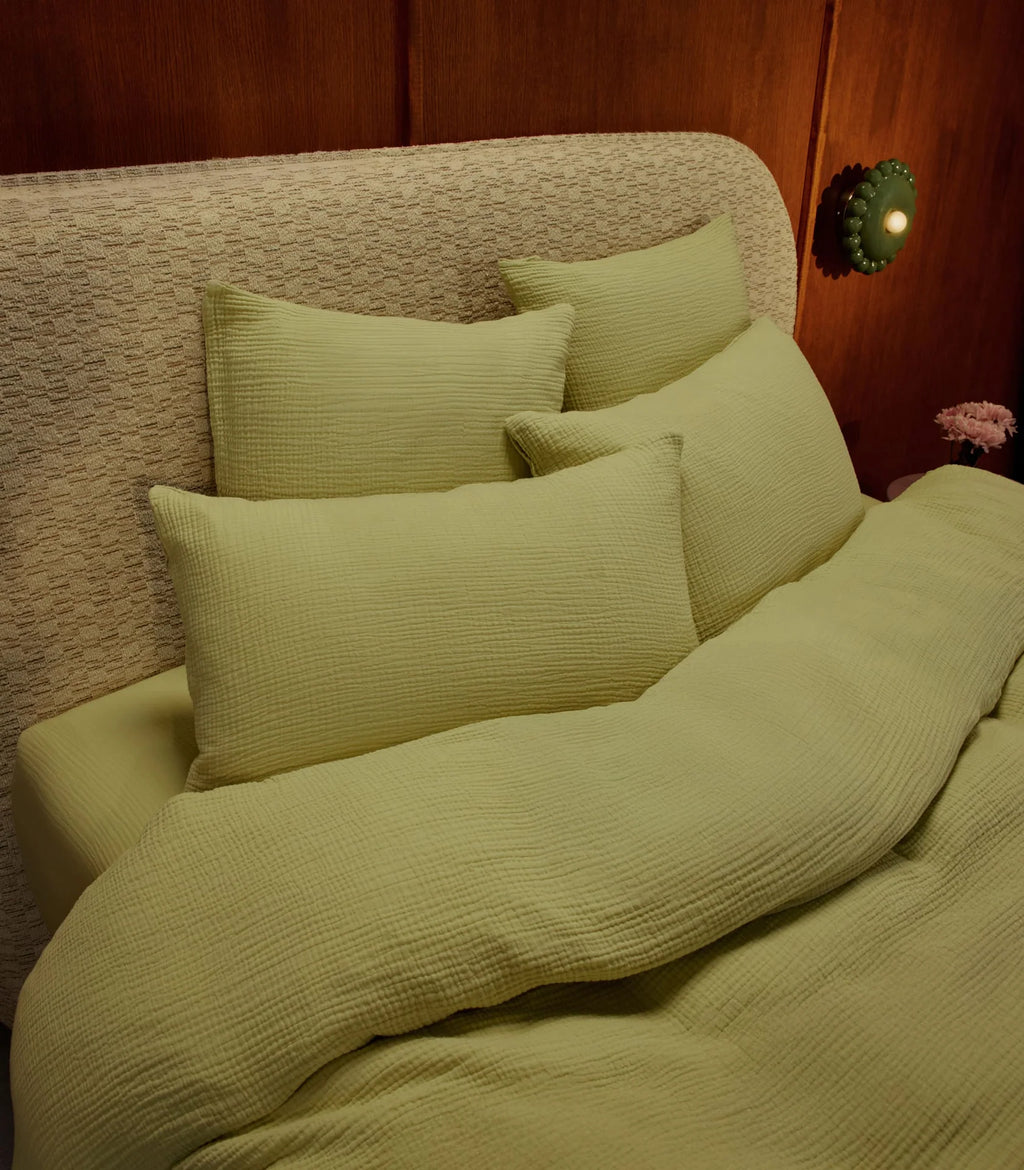 Taies d'oreiller en gaze de coton Avocat