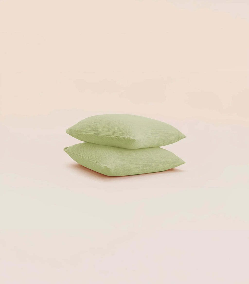 Taies d'oreiller en gaze de coton Avocat